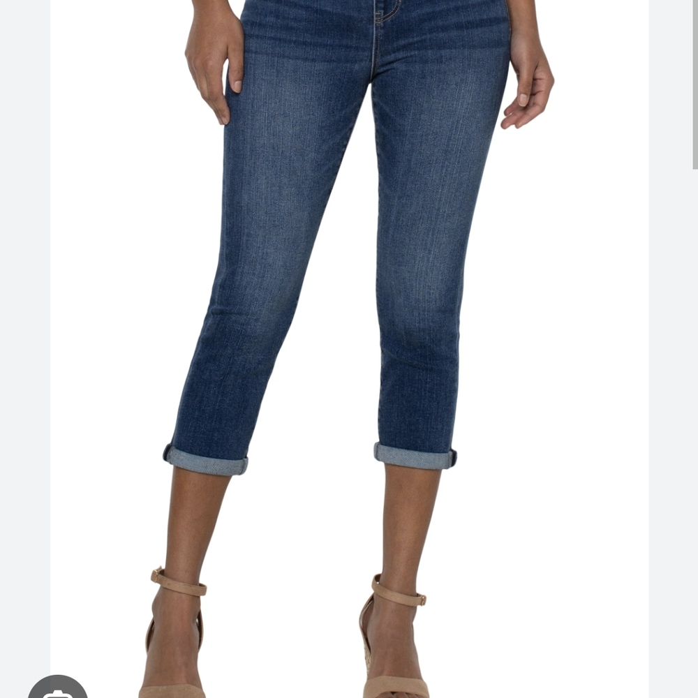 Liverpool Chloe Cropped Skinny Jeans brand new
